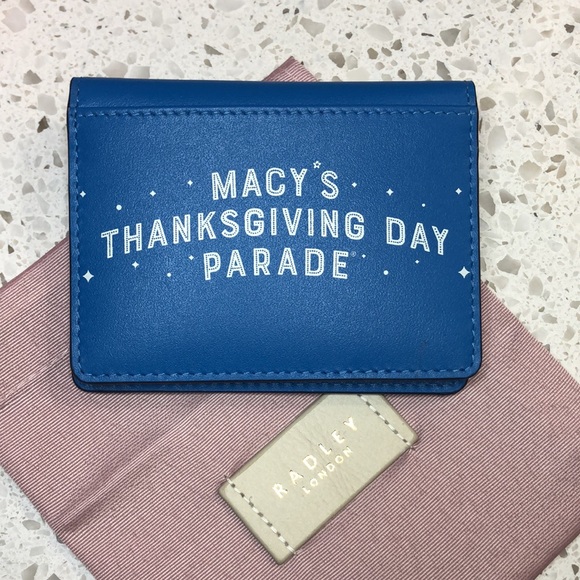 NWT Radley London Macy’s Thanksgiving Day Parade cardholder wallet. - Picture 2 of 9